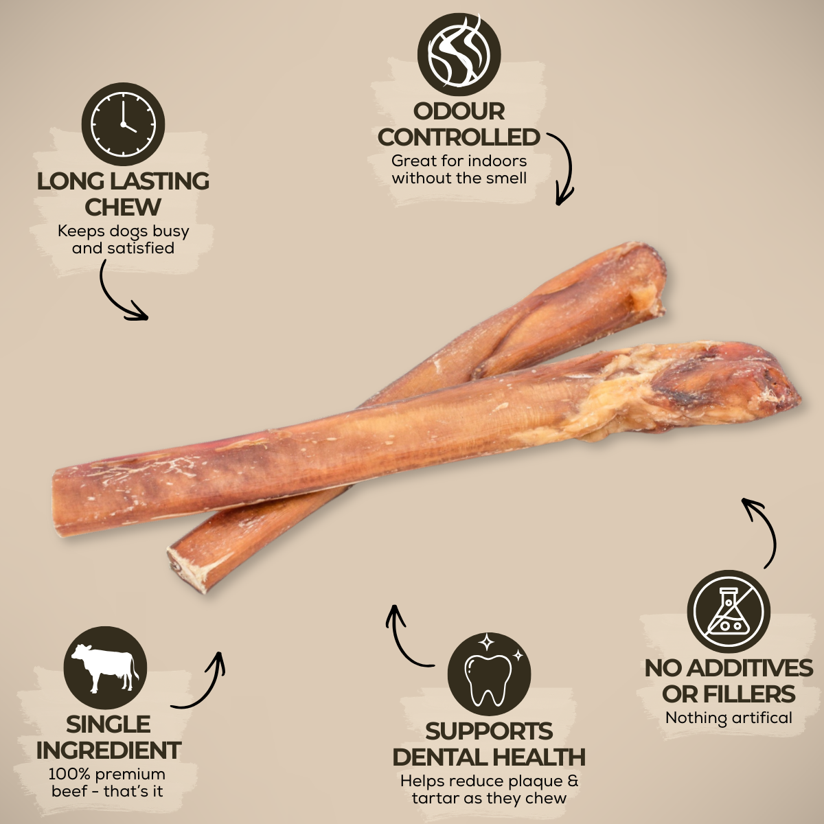 Bully Bunches 12 Inch Mega Monster Bully Stick (LIMITED)