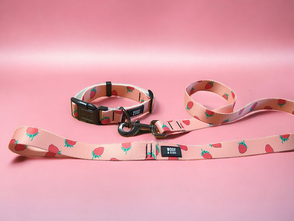 Woof & Stuff Strawberry Leash