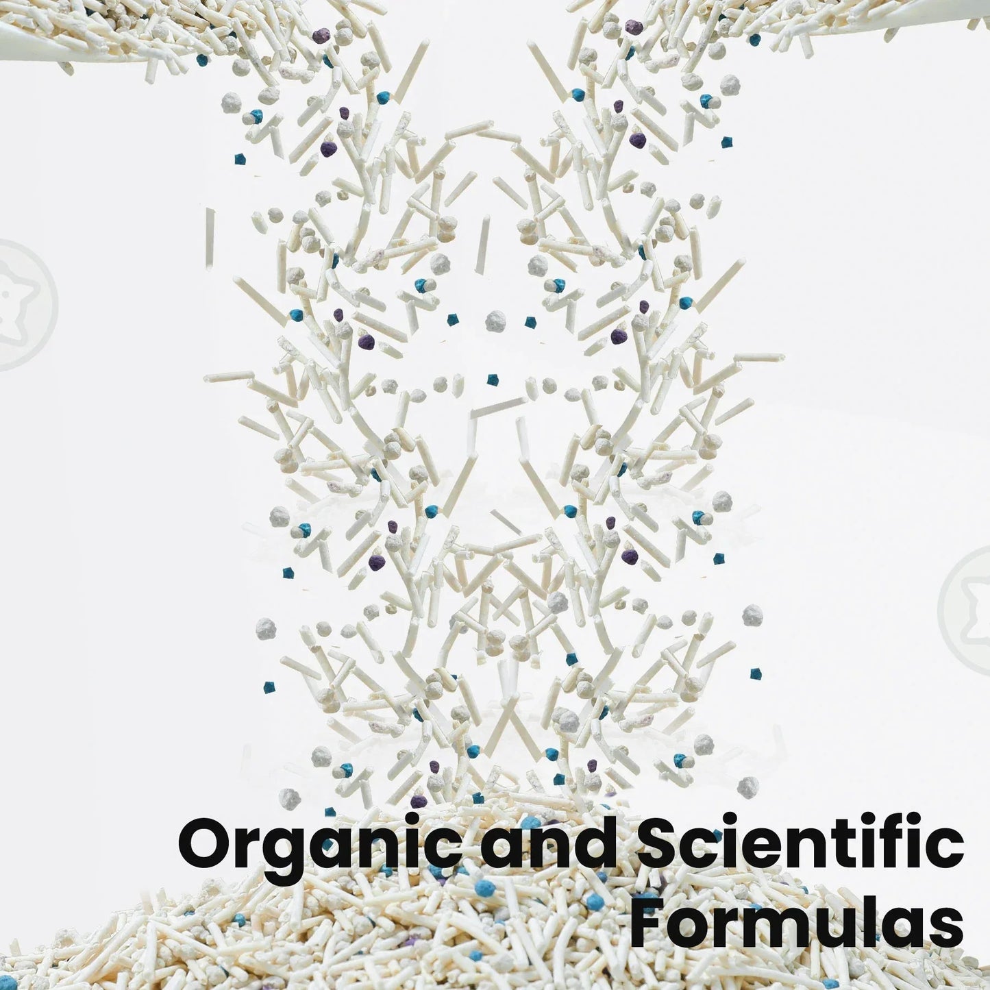 Litière pour chat Tofu Thé Vert Pack Cubique