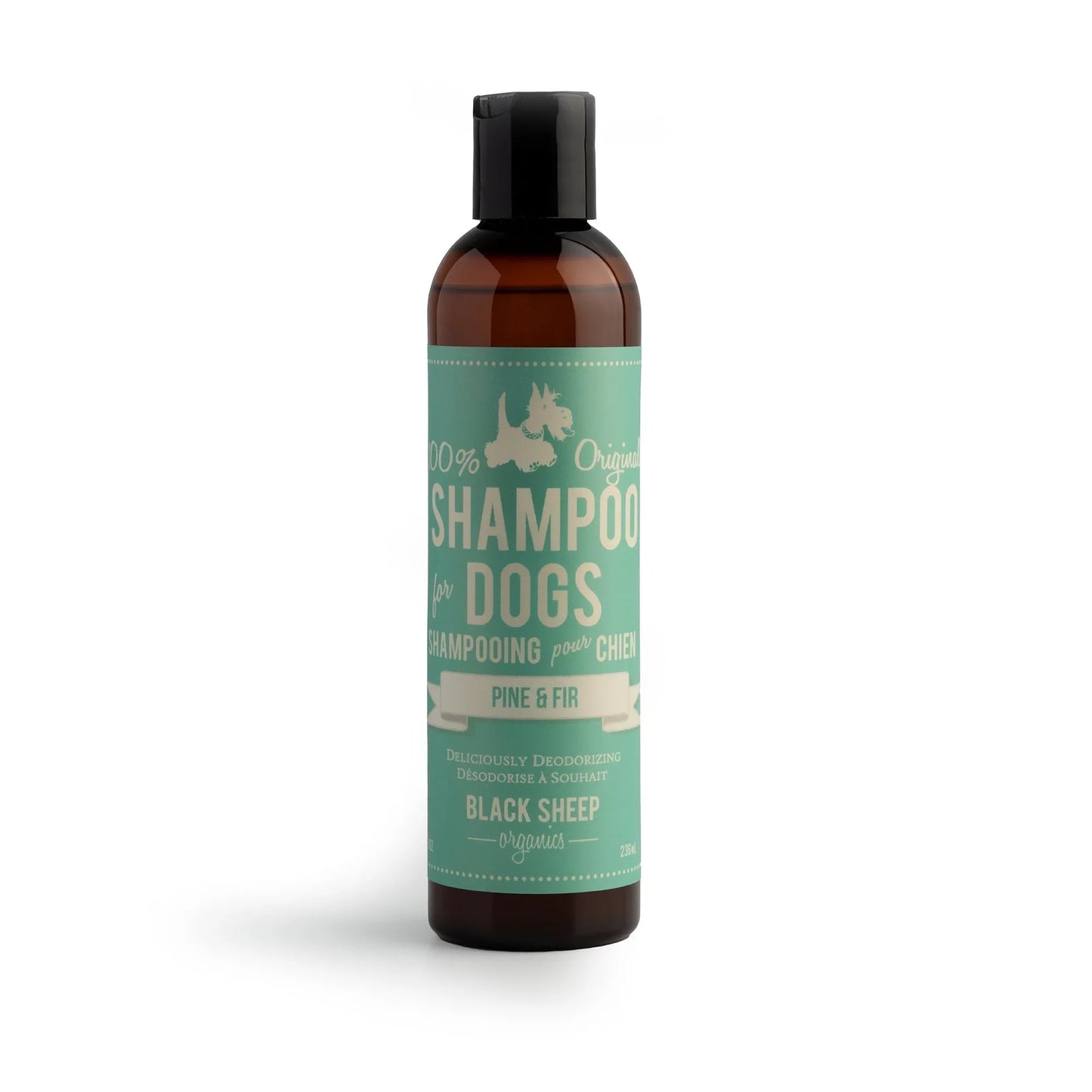 Shampooing désodorisant pour chien – Pin et sapin