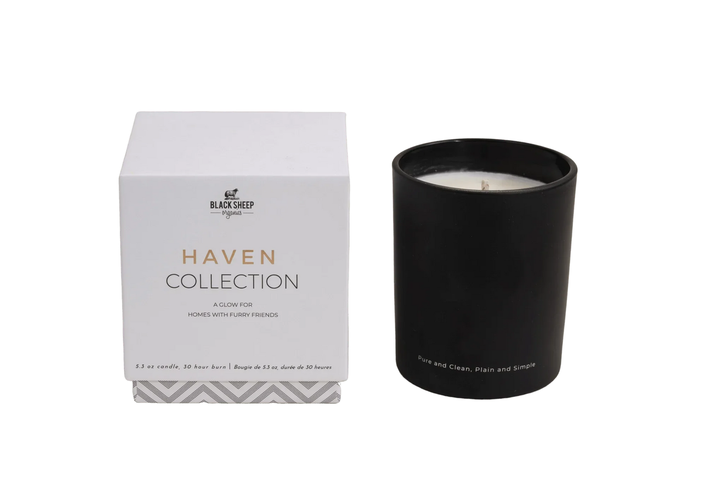 Bougies compatibles avec les animaux - Cèdre Jasmin