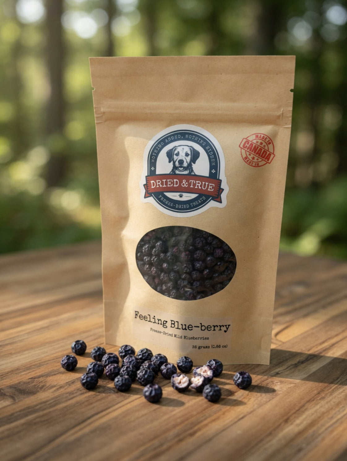 Dried & True Feeling Blue-berry
