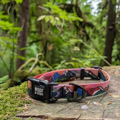 Woof & Stuff Sunrise Peaks Collar