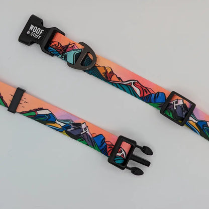 Woof & Stuff Sunrise Peaks Collar