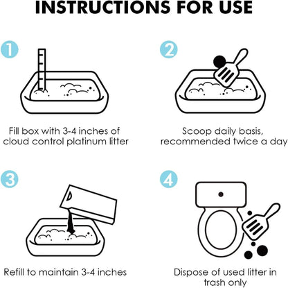 Litière Cassava Parfum Vanille en Cubes